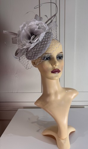 Jacques vert grey fascinator - jacques,