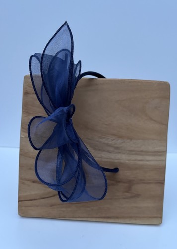 Fascinator wedding navy mother - fascinator,