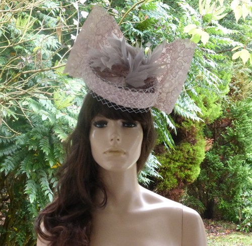 Modern big bow mink - bow,