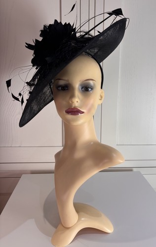 Jacques vert black fascinator - jacques,