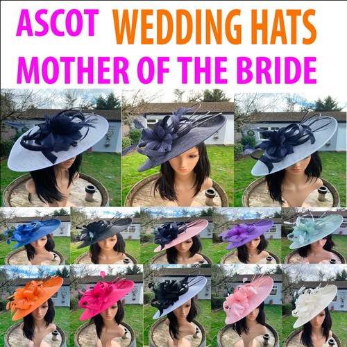 New wedding ascot hatinators - new,