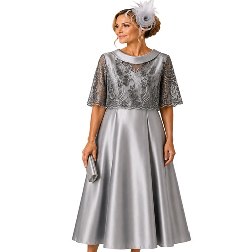 Lizabella silver cape - lizabella, occasion