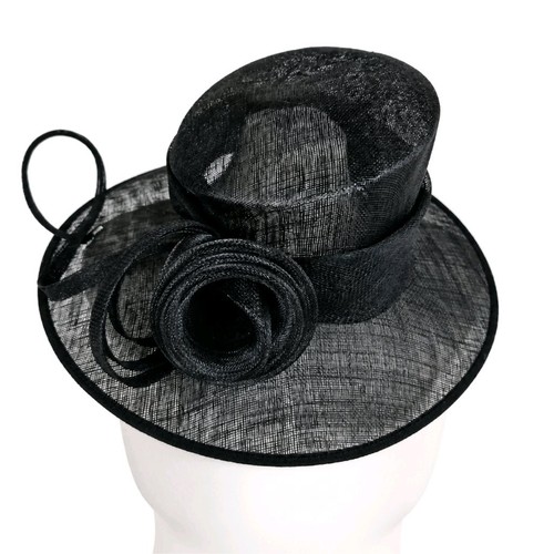 Debut black occasion hat - occasion,